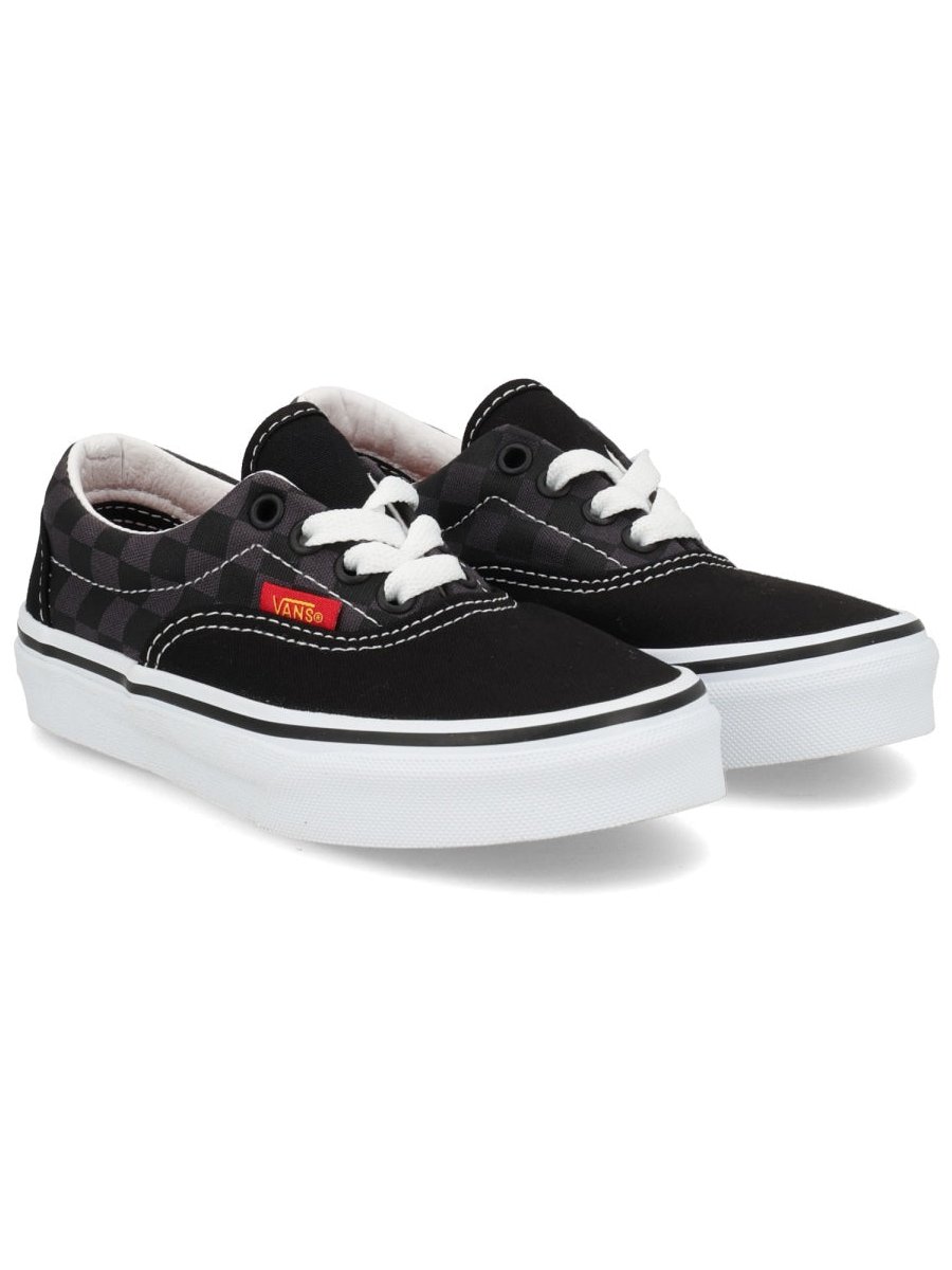 Vans Checkers Sneaker — Black, view 6
