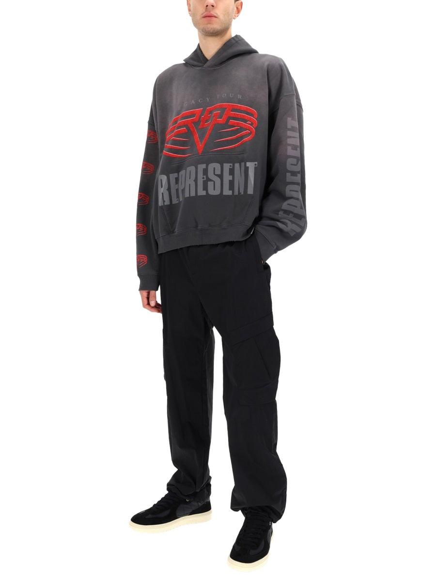 Represent Living Legacy Sweatshirt — Gray by Represent