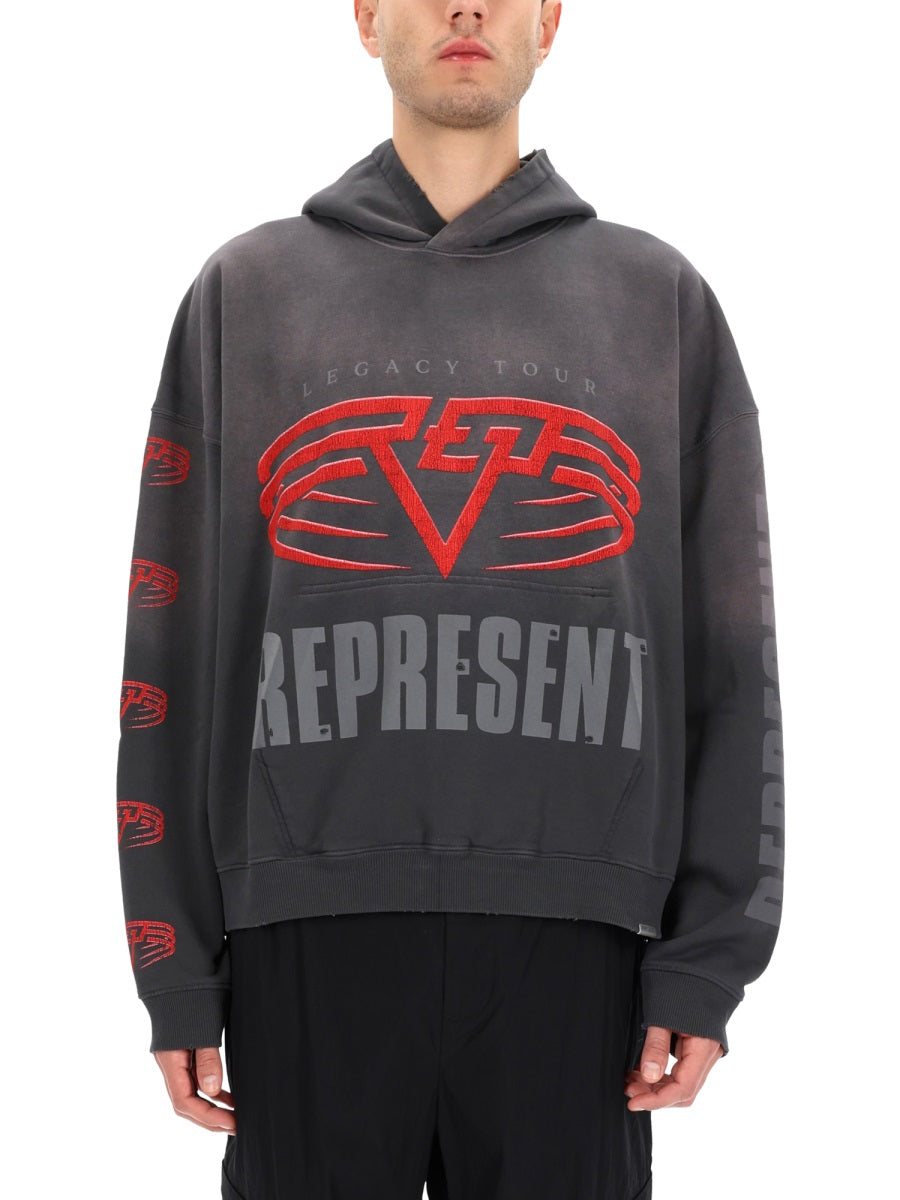 Represent Living Legacy Sweatshirt — Gray, view 2