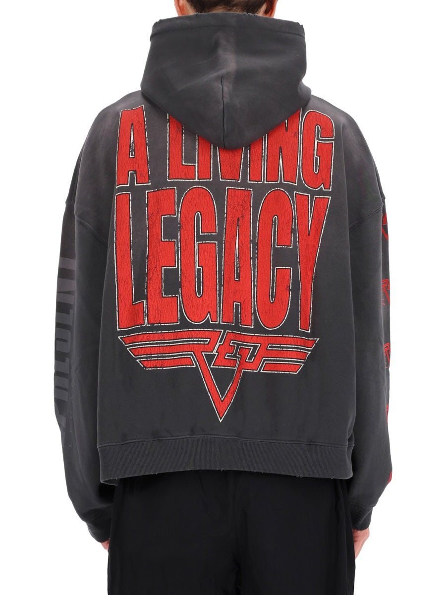 Represent Living Legacy Sweatshirt — Gray, view 3