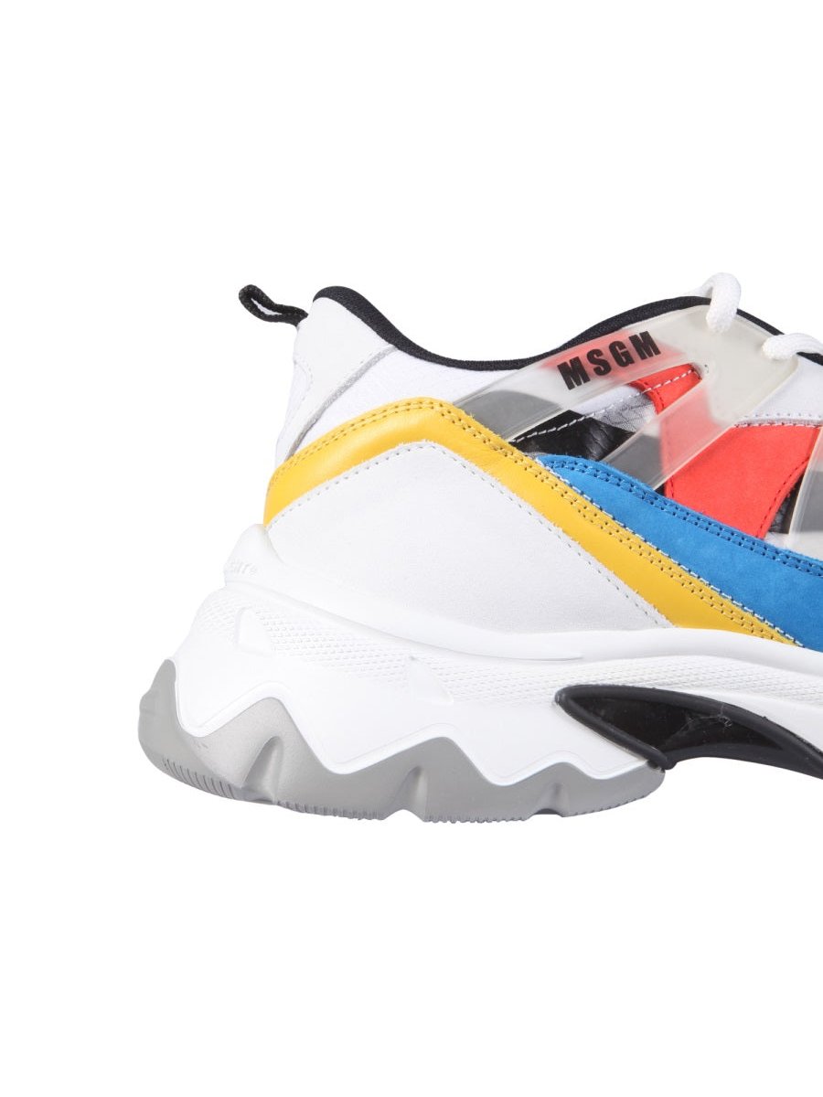 MSGM Tecnico Sneaker — Multicolor, view 4
