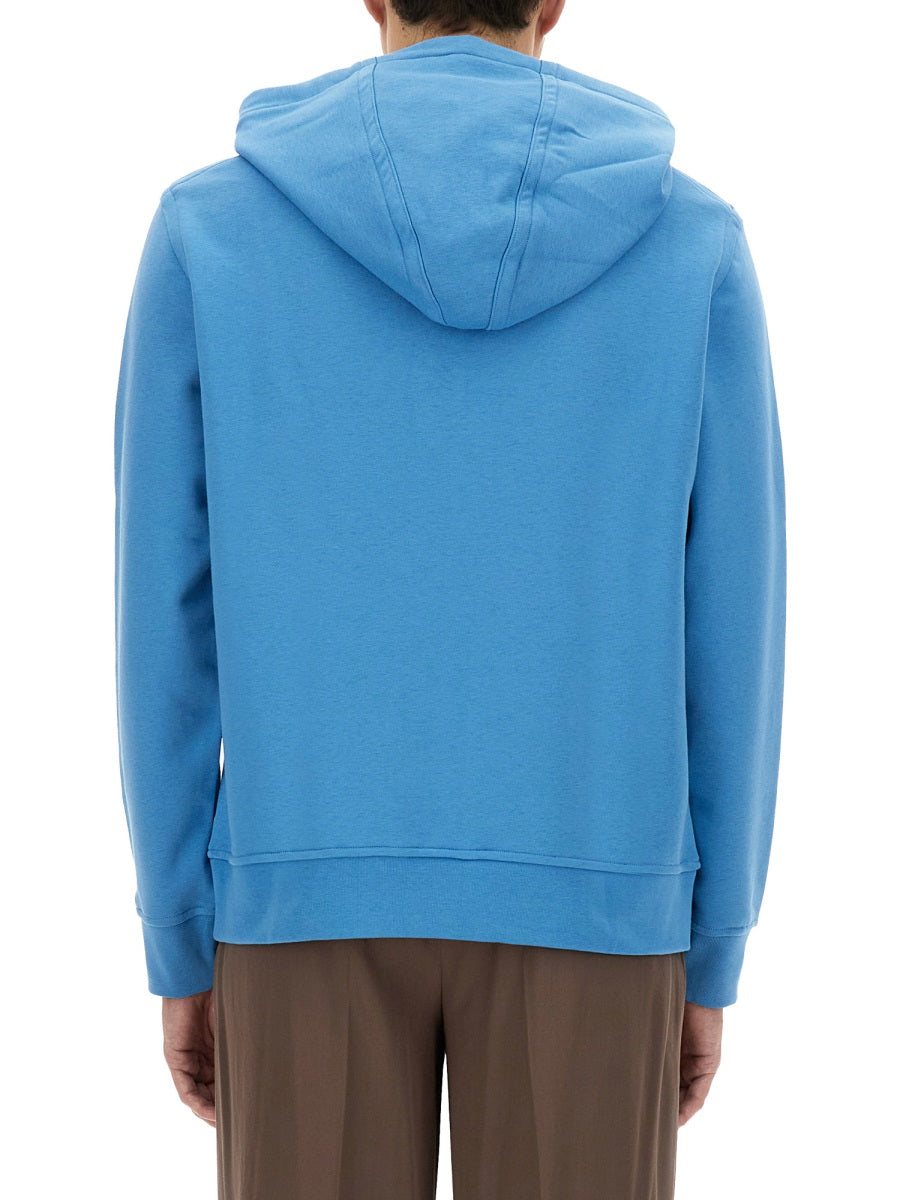 Etro Cotton-Blend Hoodie — Azure by Etro