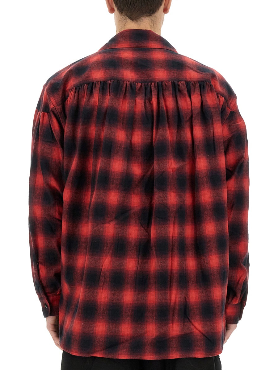 Aie Plaid Cotton Shirt — Multicolor by Aie