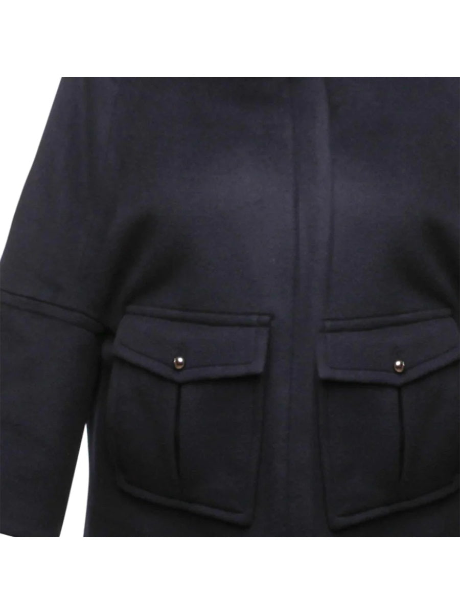 Emporio Armani Wool Jacket — Blue, view 3