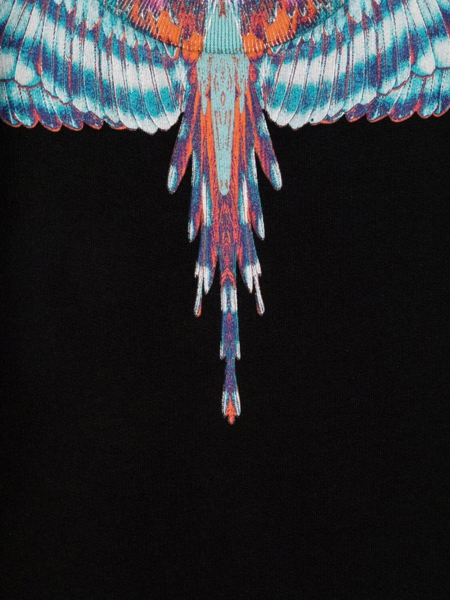 Marcelo Burlon County Of Milan Crewneck Sweater — Black, view 5