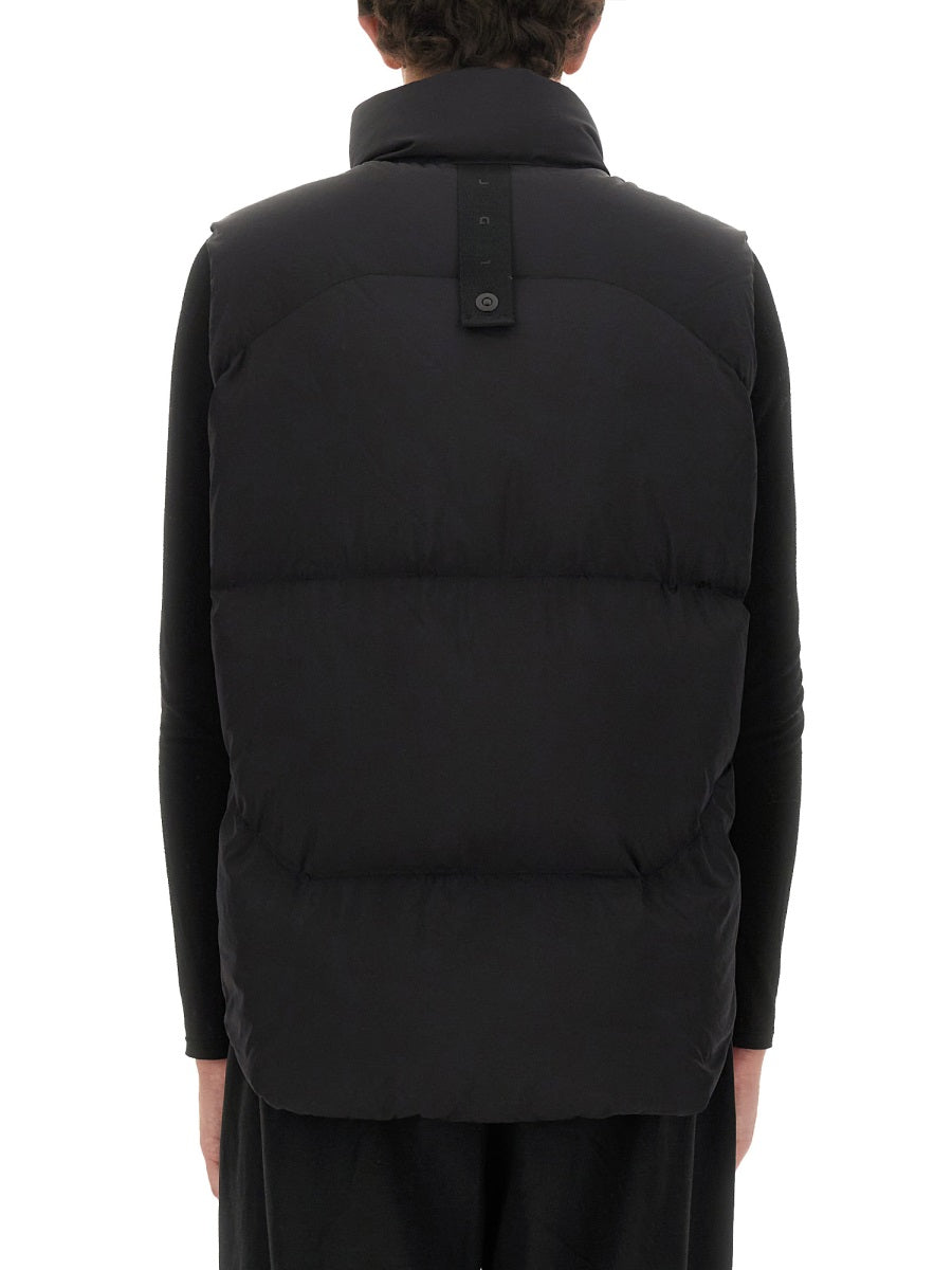 Jg1 Nylon Zip Vest — Black by JG1