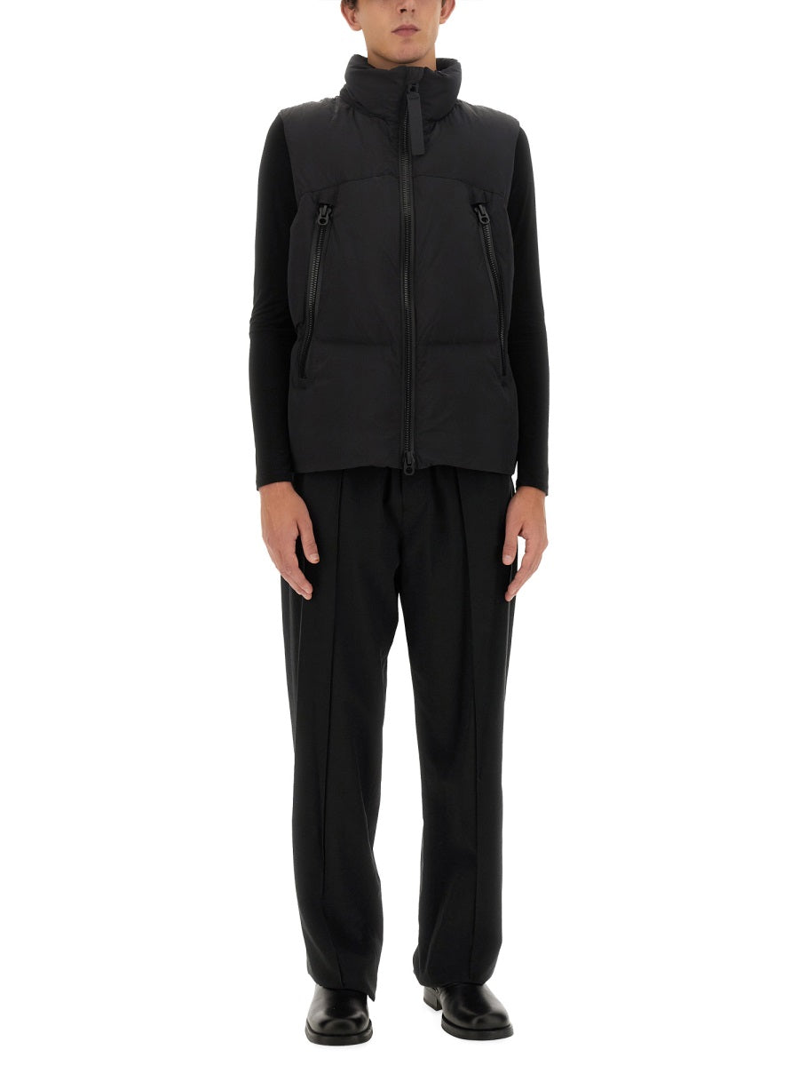 Jg1 Nylon Zip Vest — Black, view 4
