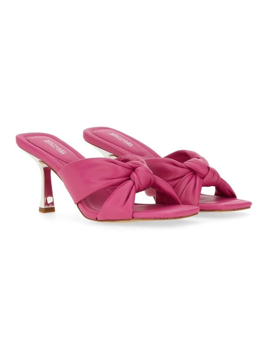 Michael Michael Kors Sheep Leather Sandals — Pink by Michael Michael Kors