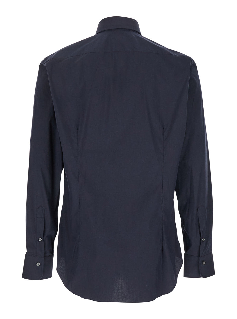 Alessandro Gherardi Cotton Blend Shirt — Navy, view 2