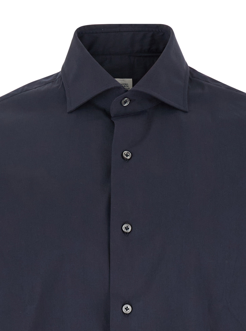 Alessandro Gherardi Cotton Blend Shirt — Navy, view 3