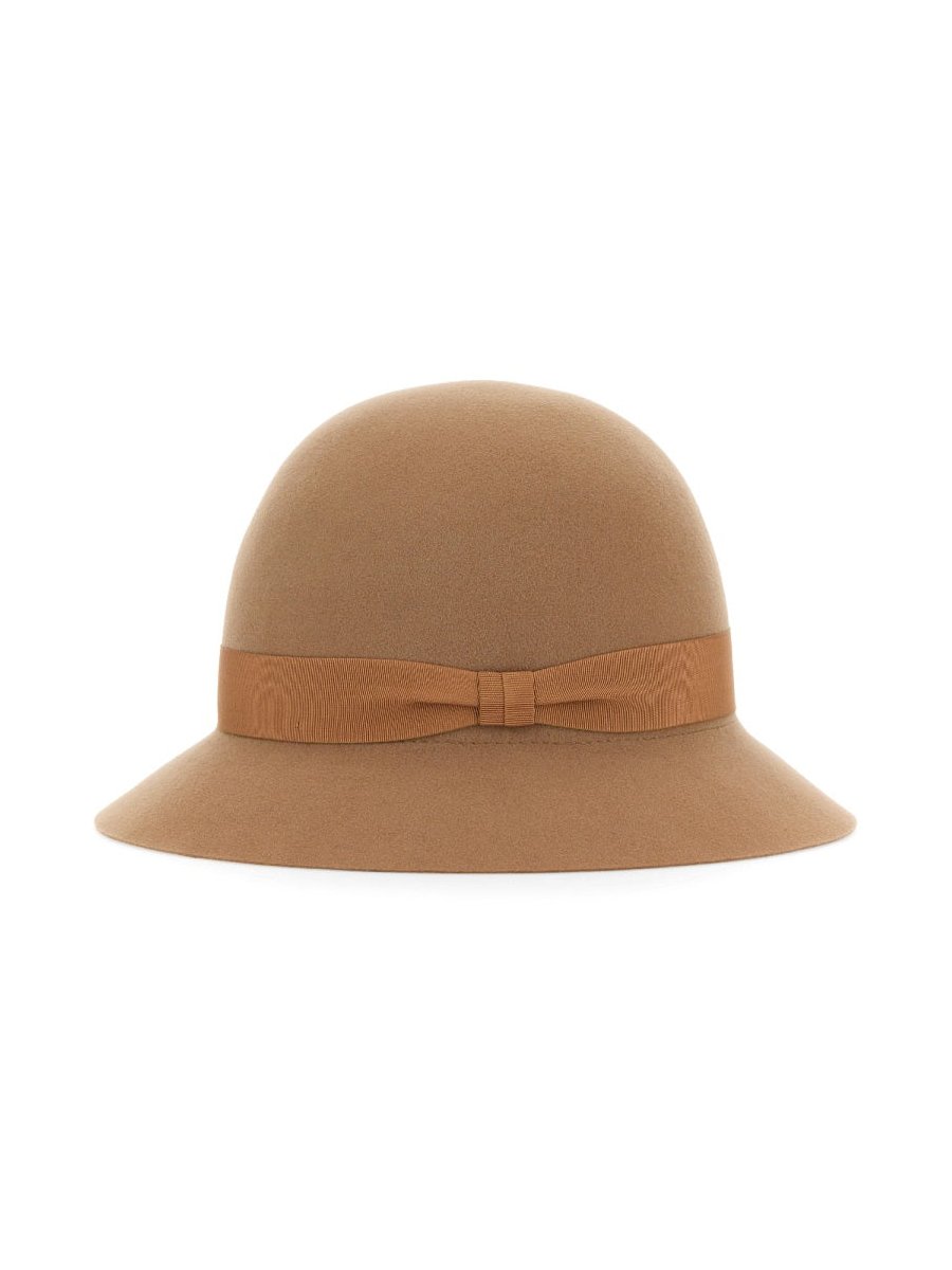Helen Kaminski Merino Wool Winter Hat — Beige, view 3