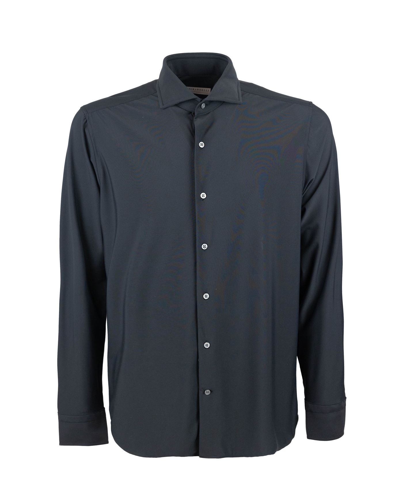 Ghirardelli Classic Stretch Shirt — Black by Ghirardelli