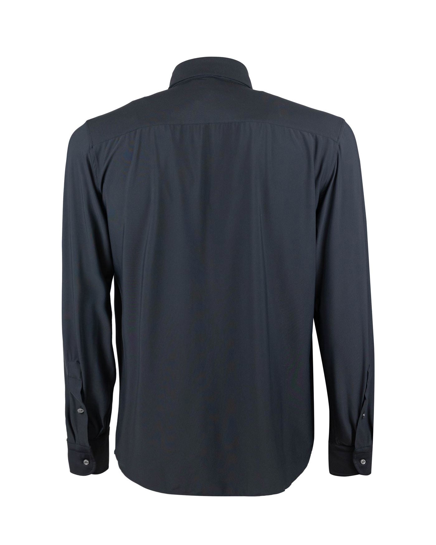 Ghirardelli Classic Stretch Shirt — Black, view 2