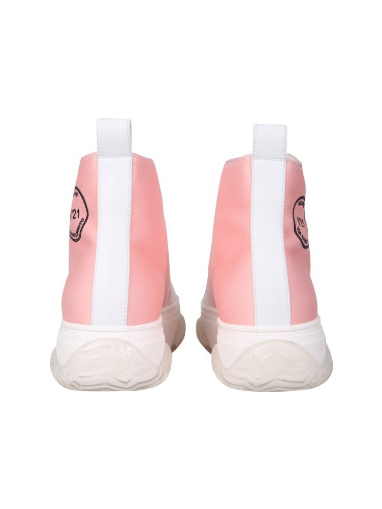 Nº21 High Bonnie Sneakers — White, view 3