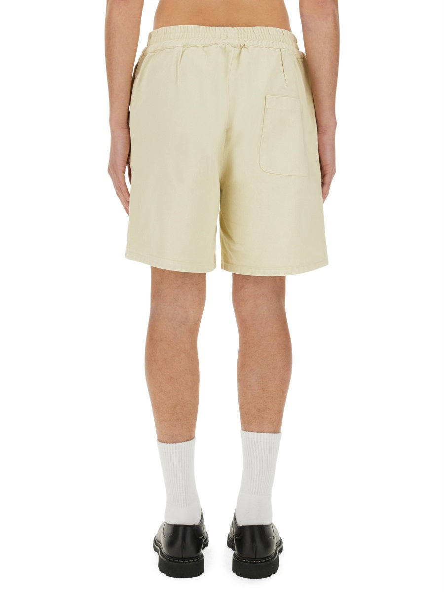 3.Paradis Cotton Twill Shorts — Beige by 3.Paradis