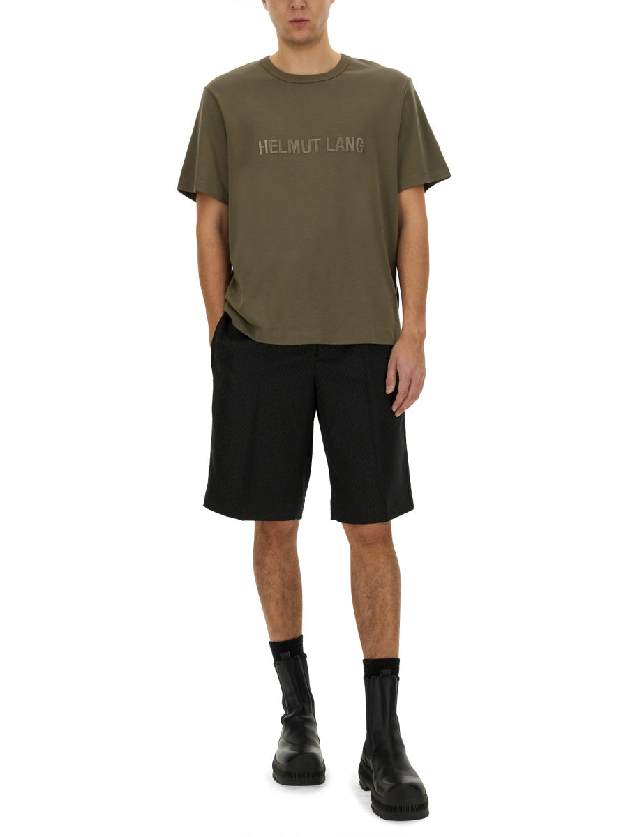 Helmut Lang Tailored Shorts — Black, view 3
