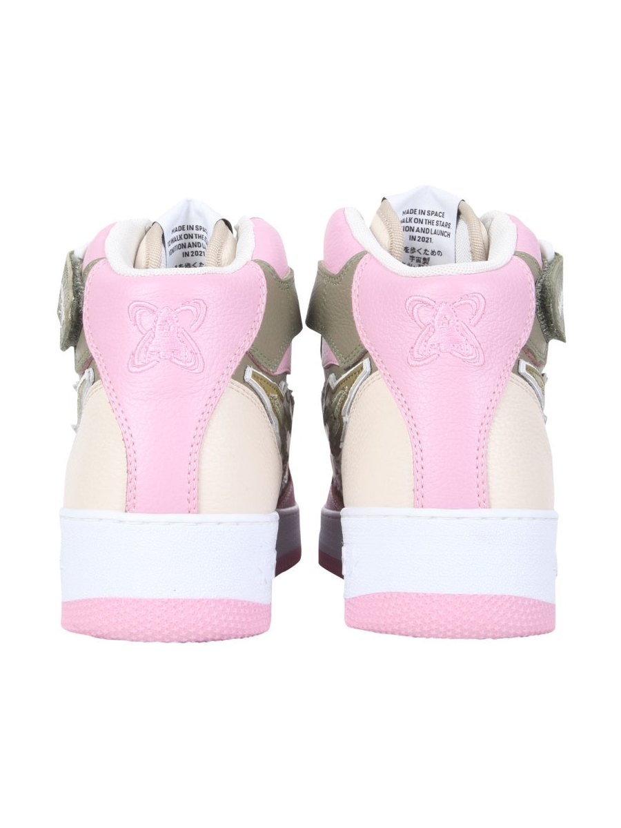 Enterprise Japan Rocket Mid Sneakers — Pink, view 2