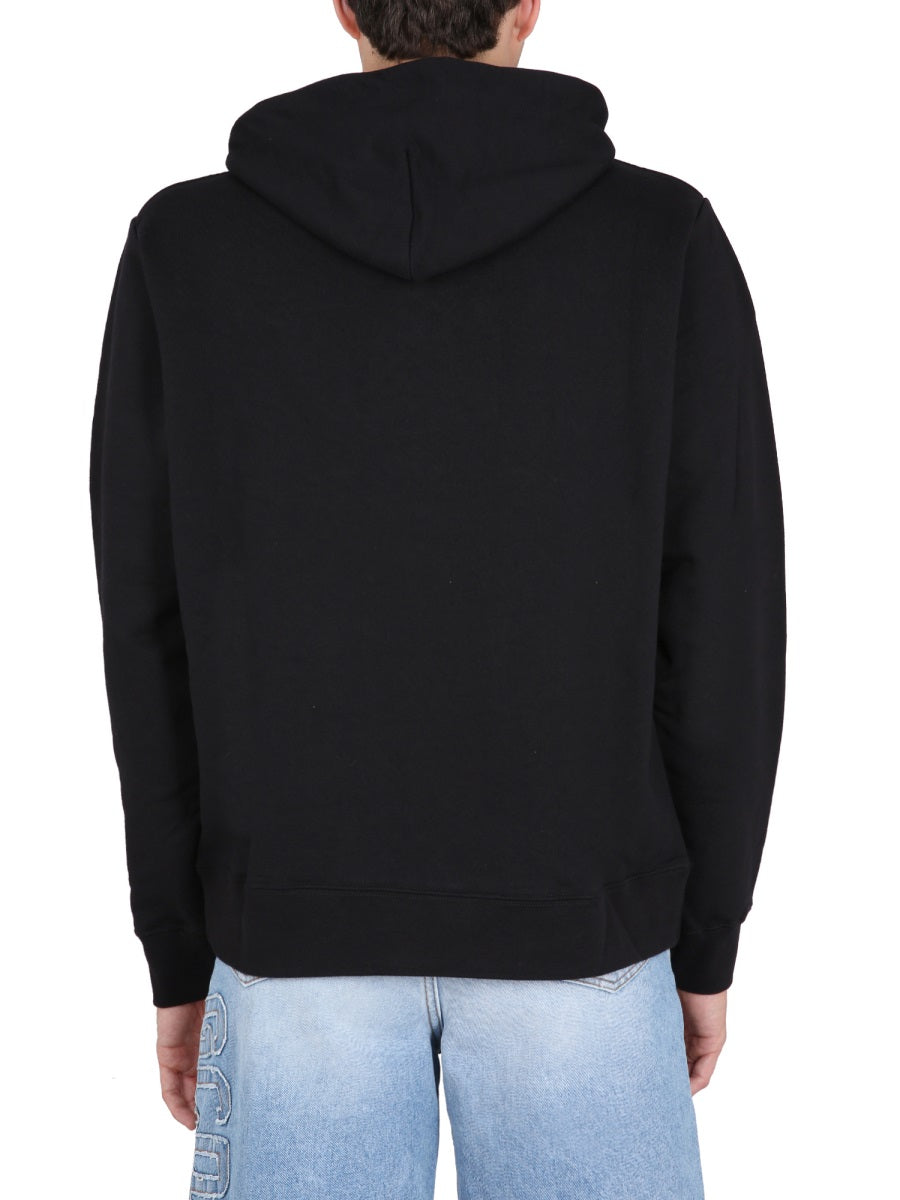 GCDS Wirdo Sweatshirt — Black by GCDS