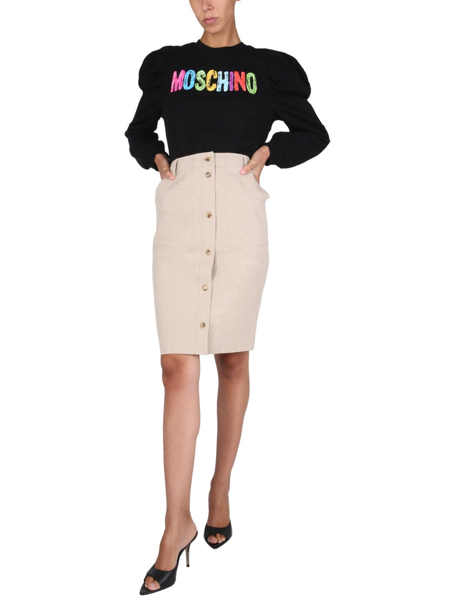 Moschino Safari Skirt — Beige by Moschino