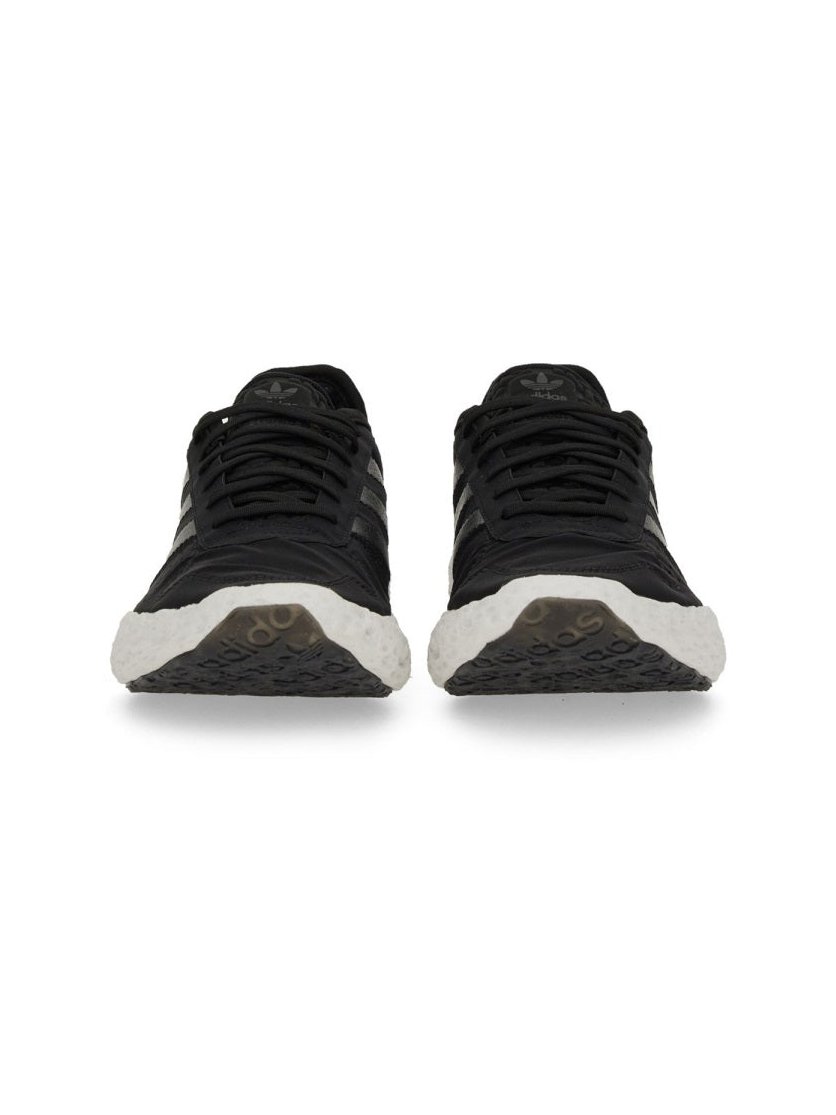 Adidas Zponge Sneakers — Black, view 3
