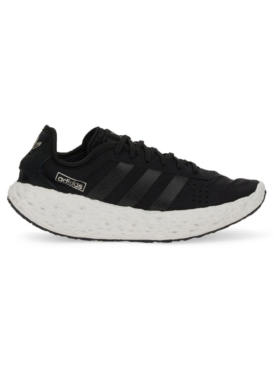 Adidas Zponge Sneakers — Black, view 4