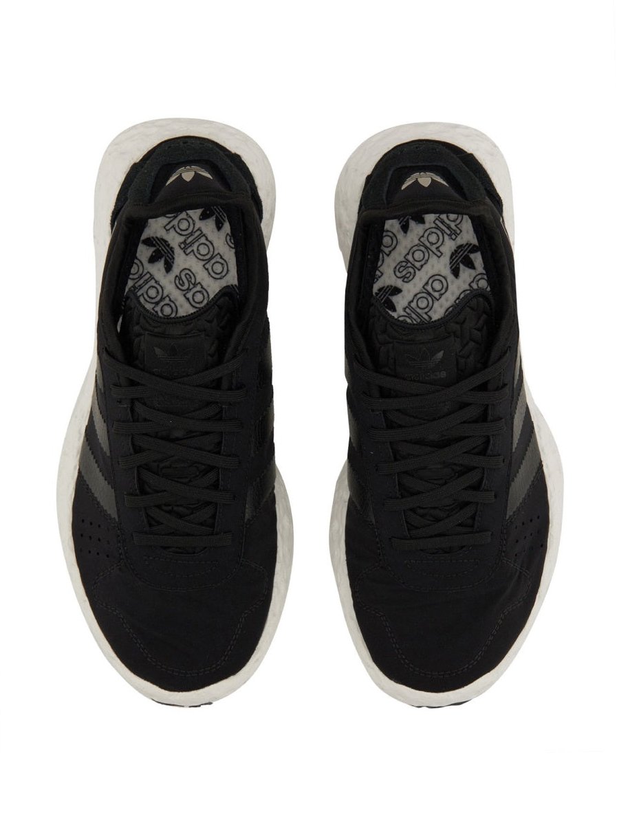 Adidas Zponge Sneakers — Black, view 6