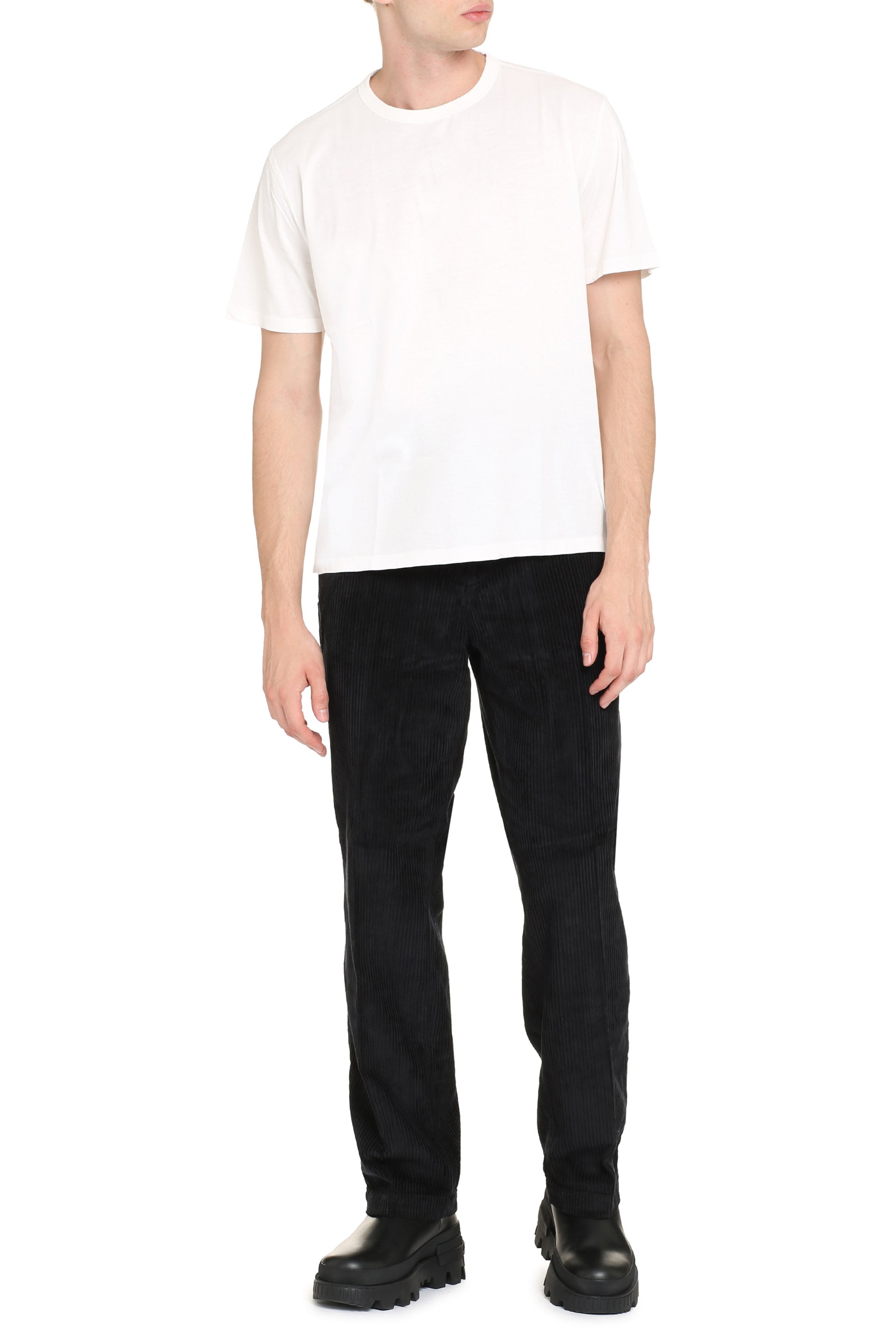 Our Legacy Boxy Cotton Crew-Neck T-Shirt — White by Our Legacy