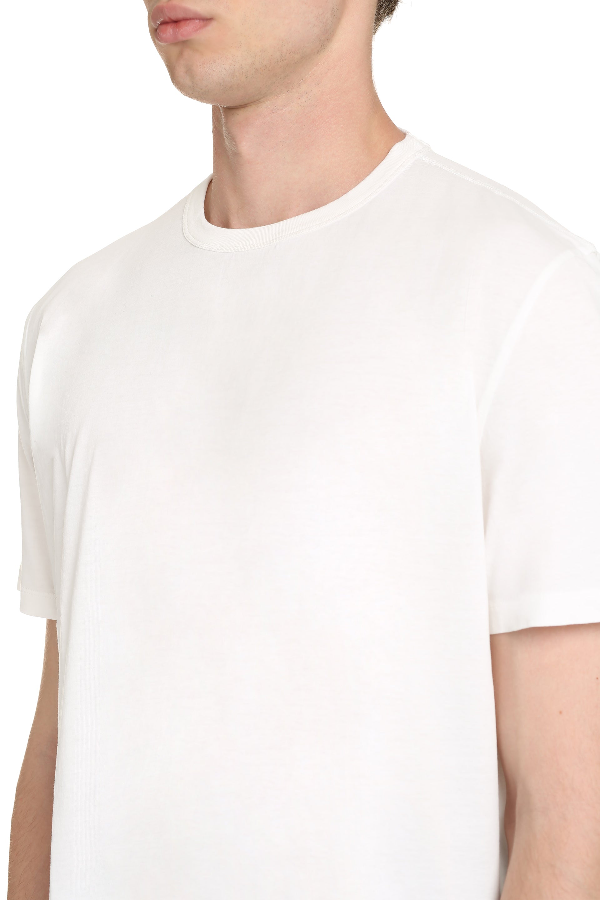 Our Legacy Boxy Cotton Crew-Neck T-Shirt — White, view 3