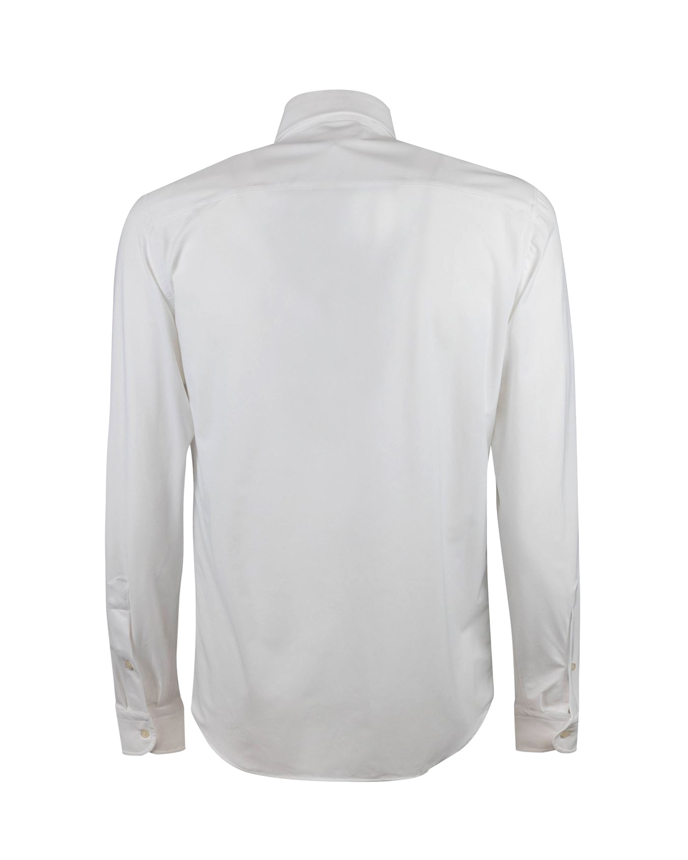 Ghirardelli Classic Stretch Polyamide Shirt — White, view 2