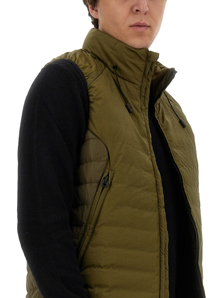 Jg1 Padded Nylon Vest — Green, view 2