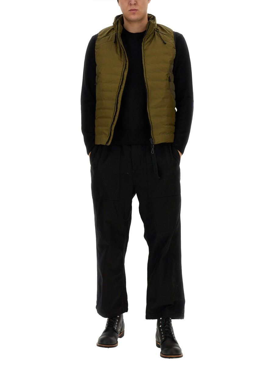 Jg1 Padded Nylon Vest — Green, view 3