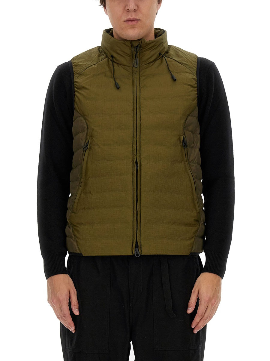 Jg1 Padded Nylon Vest — Green, view 4