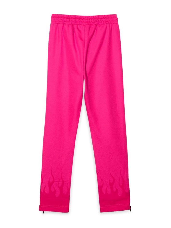Vision Of Super Polyester Track Pants — Pink, view 3
