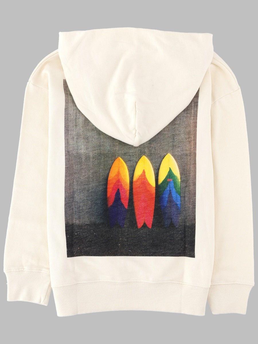 Bellerose Cotton Sweatshirt — Blue, view 2