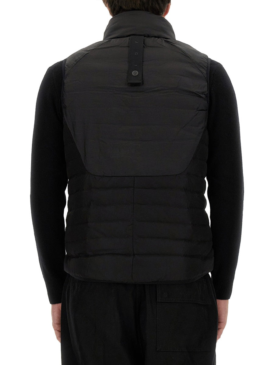 Jg1 Padded Nylon Vest — Black by JG1