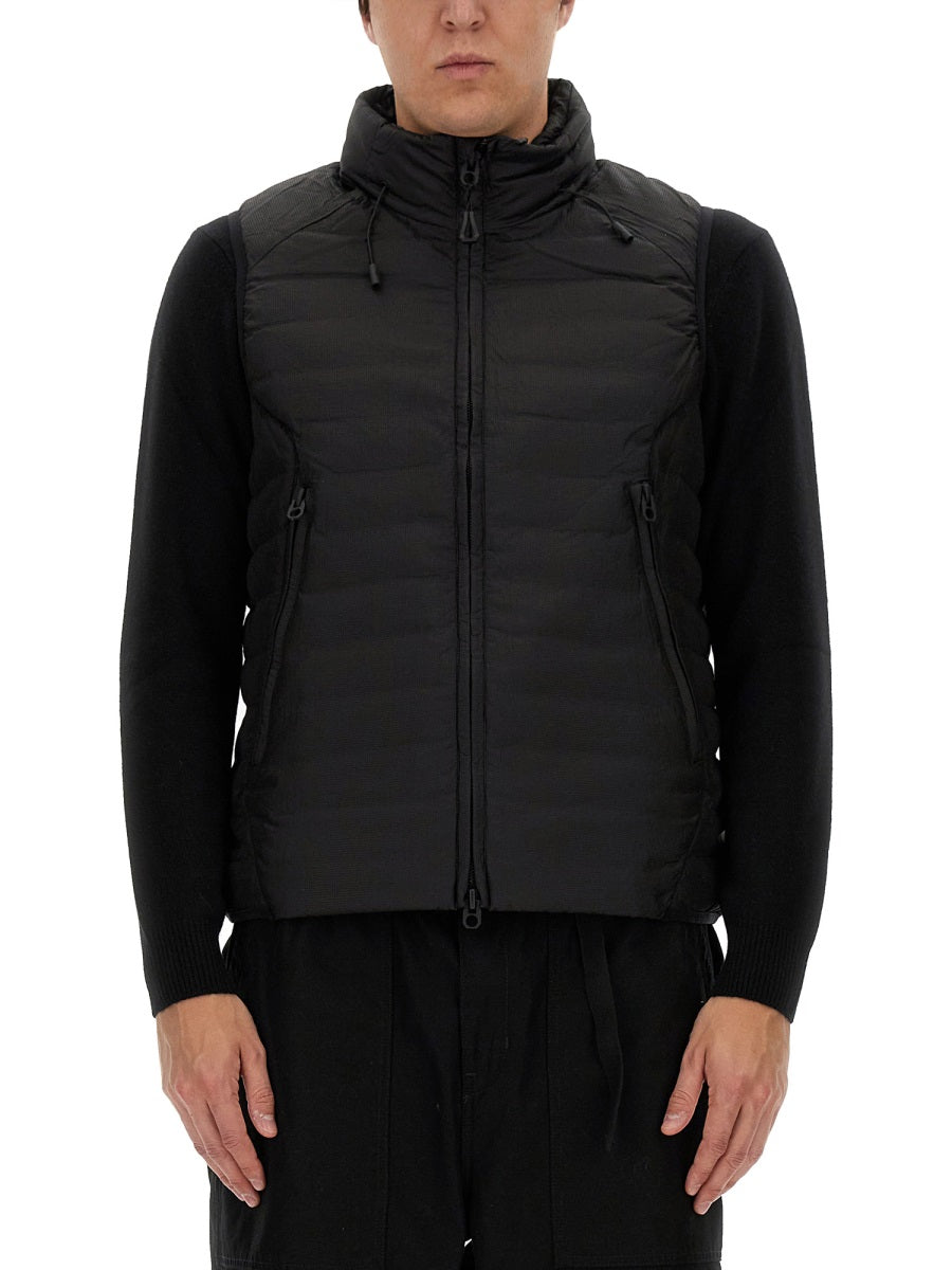 Jg1 Padded Nylon Vest — Black, view 3