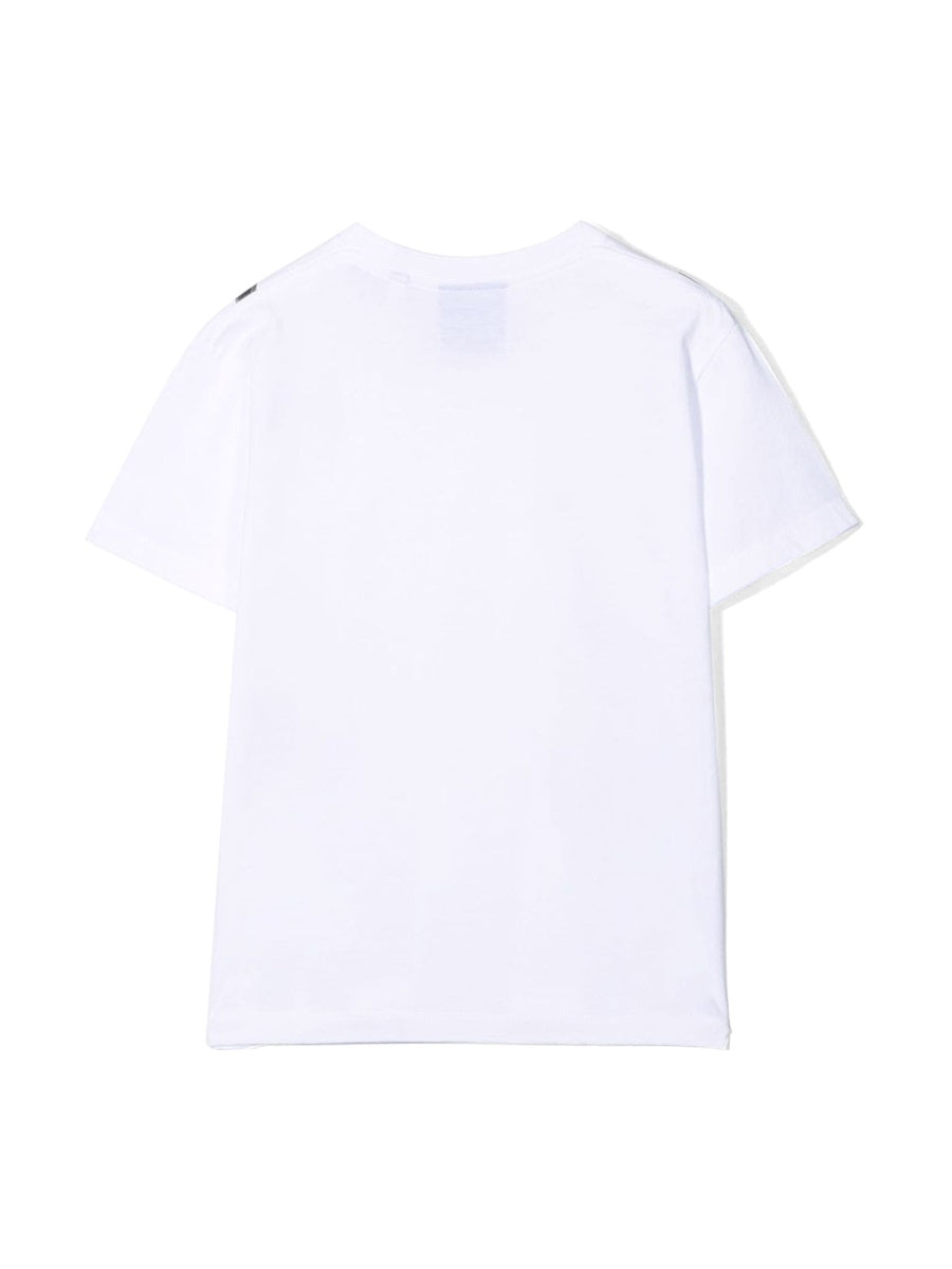 Marcelo Burlon County Of Milan Cotton Jersey Print T-Shirt — White, view 2