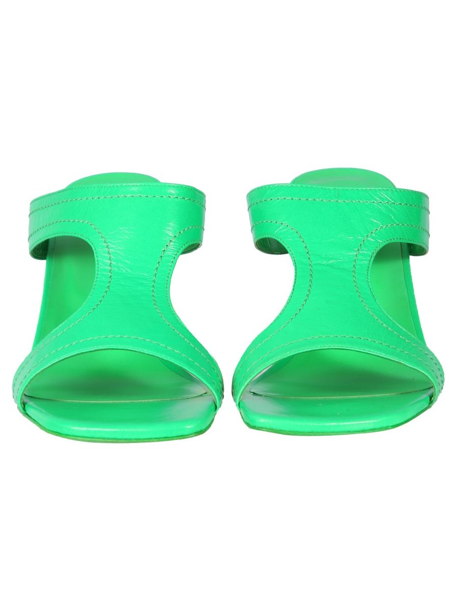 By Far Nadia Sandals — Green by By Far
