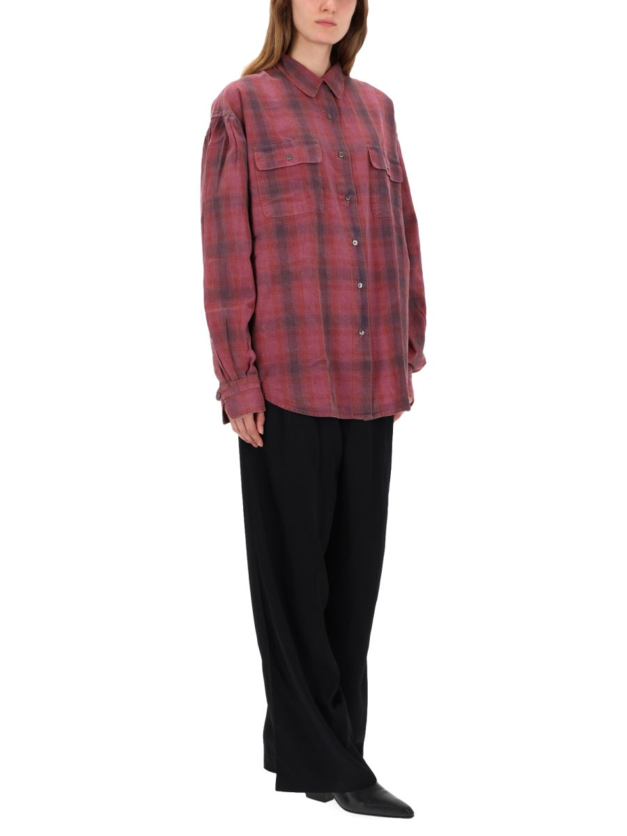 Our Legacy Viscose-Rayon Blend Trousers — Black, view 4