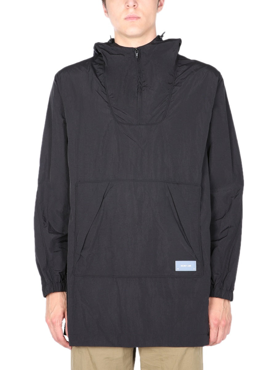 Helmut Lang Nylon Windbreaker Jacket — Black by Helmut Lang