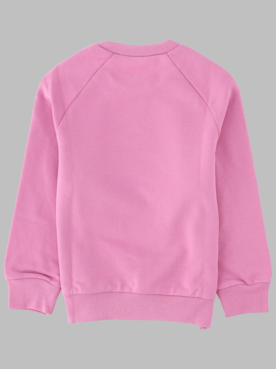 Marni Cotton Sweatshirt — Pink, view 2