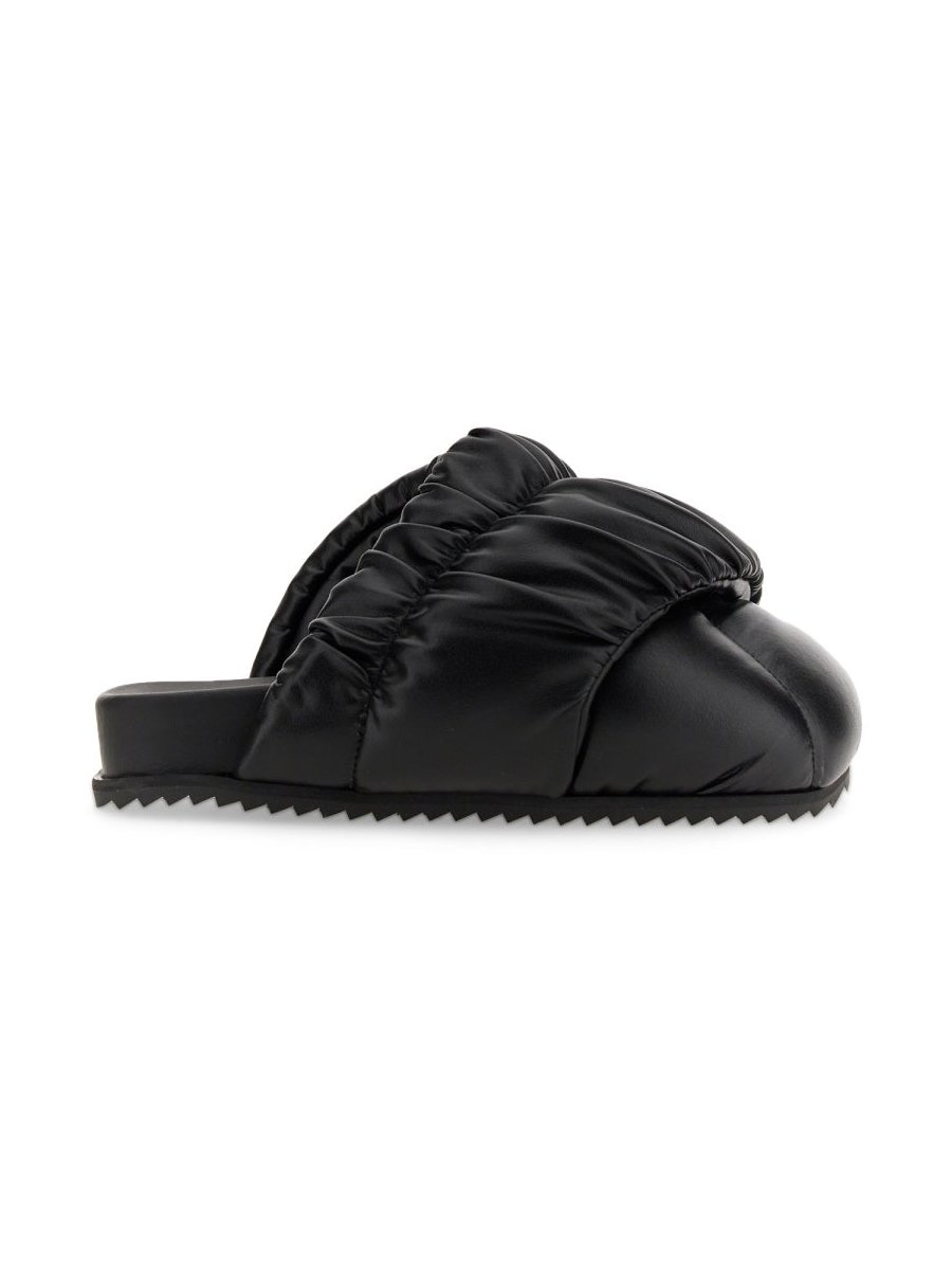Yume Yume Leather with TPU Sole Sandal — Black by Yume Yume
