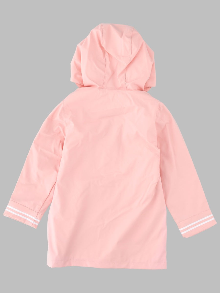 Aigle Waterproof Polyester Raincoat — Pink, view 2