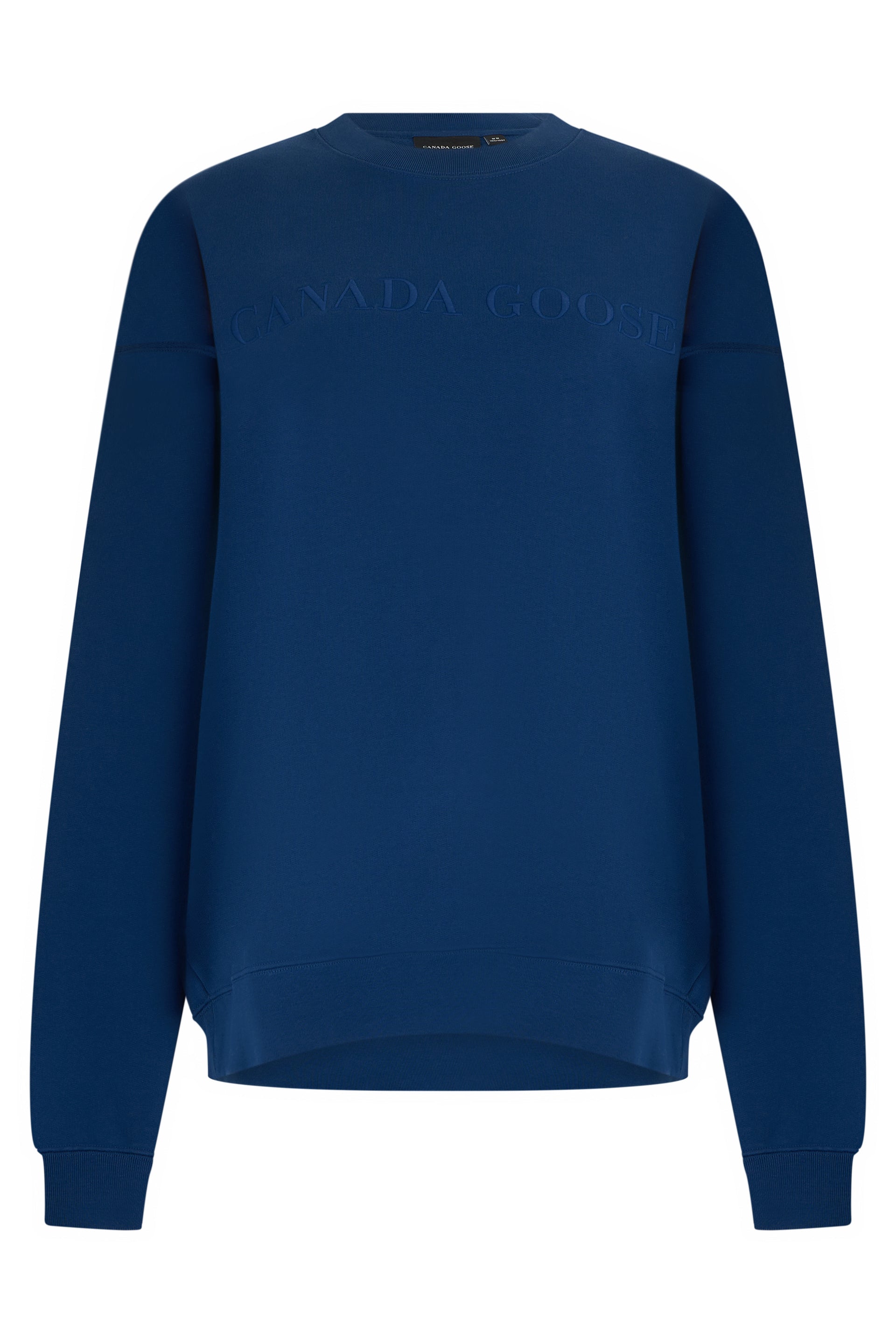 Canada Goose Embroidered Logo Sweatshirt — Navy by Canada Goose