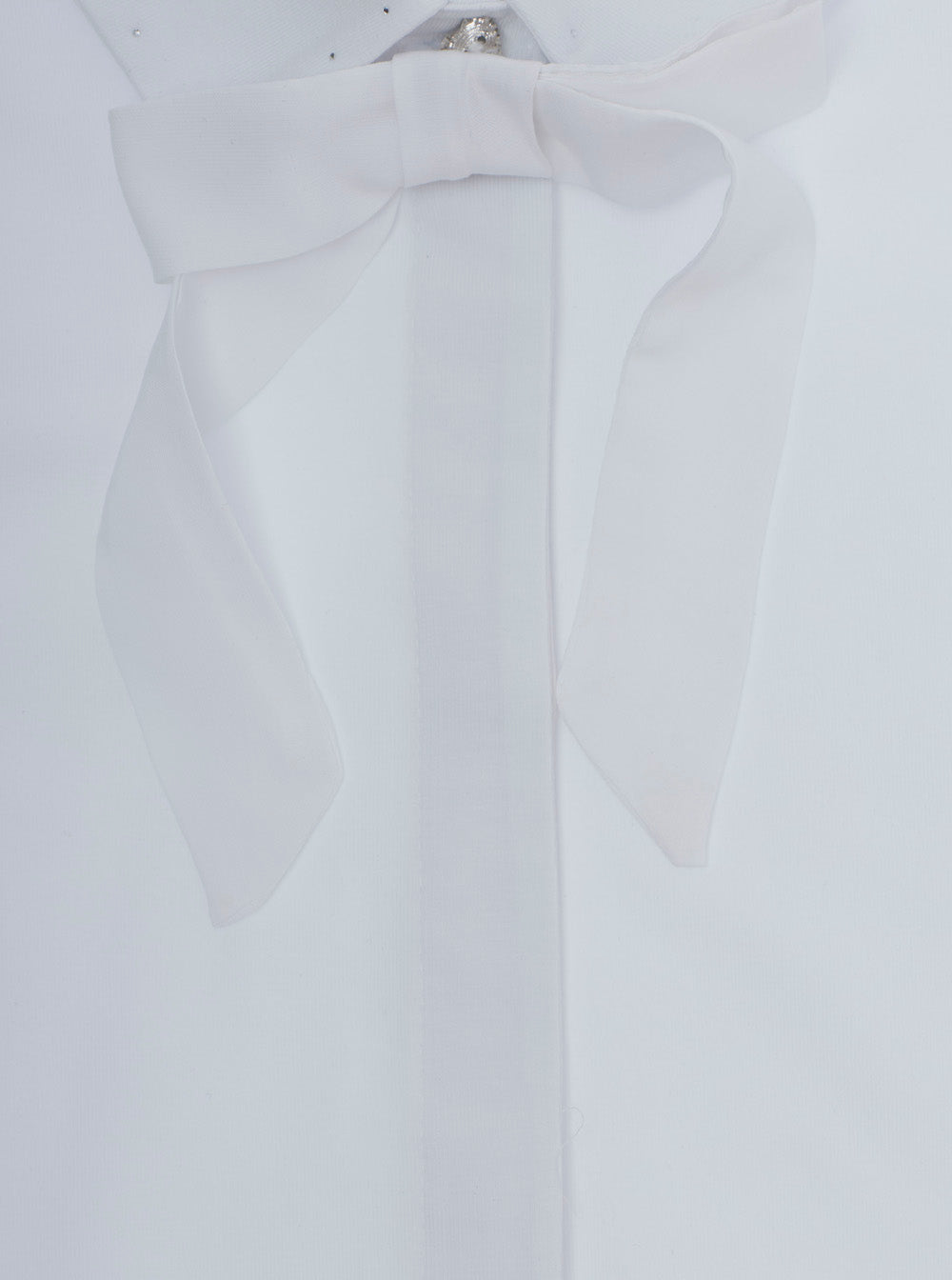 Monnalisa Magda Shirt — White, view 3