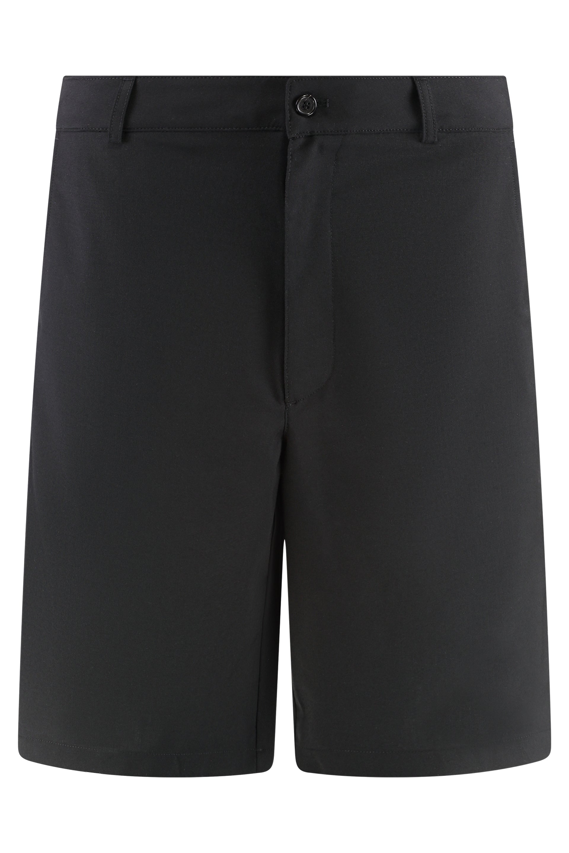 Department 5 Wool-Blend Techno Fabric Bermuda Shorts — Black by Department 5