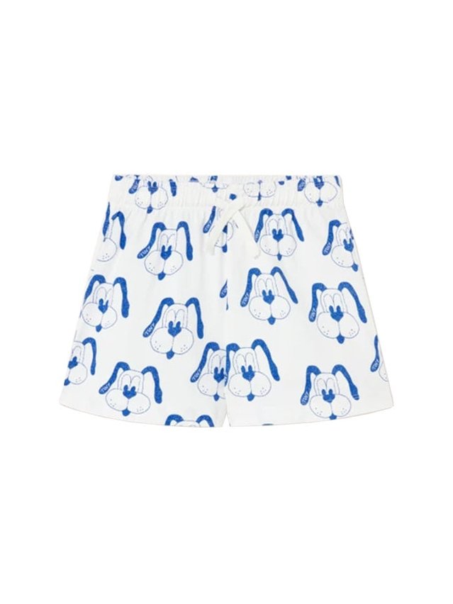 Tiny Cottons Organic Cotton Bermudas — White by Tiny Cottons
