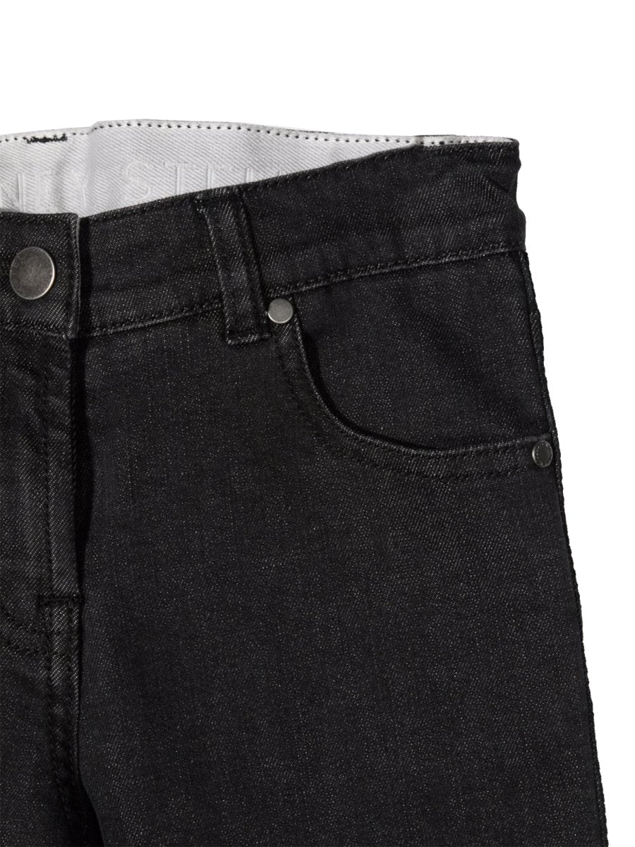Stella McCartney Cotton-Elastane Denim Jeans — Black by Stella McCartney