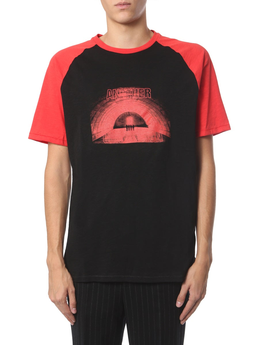 Neil Barrett Cotton Round Neck T-Shirt — Black by Neil Barrett