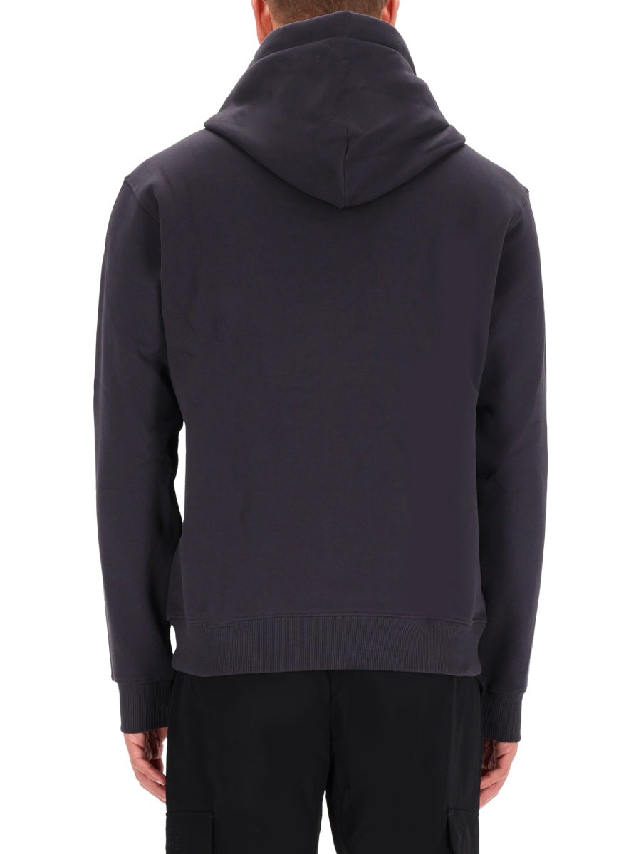 Versace Jeans Couture Logo-Printed Cotton Sweatshirt — Gray by Versace Jeans Couture